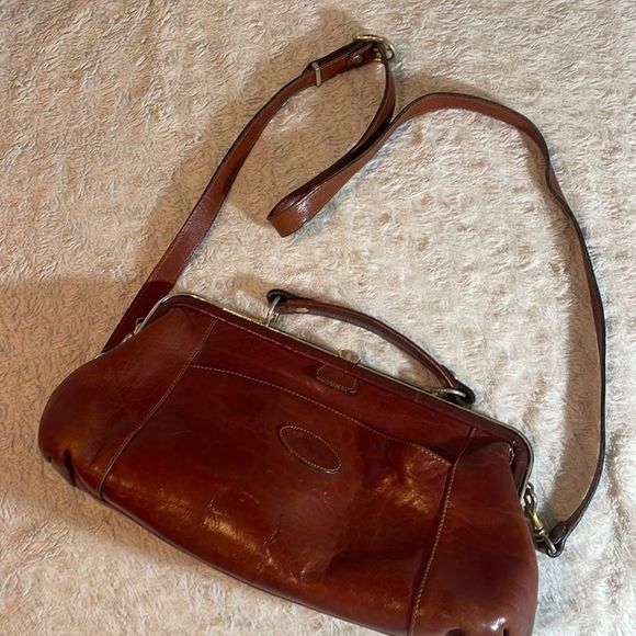 Oroton Bags Vintage Oroton Australia Tobaccobrown Leather